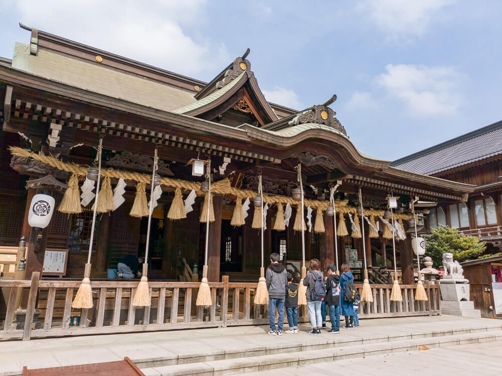 Yasaka Shrine, the Guardian Shrine of Kokura: Kokura Gion Drum and a Stone Torii Gate Carving History