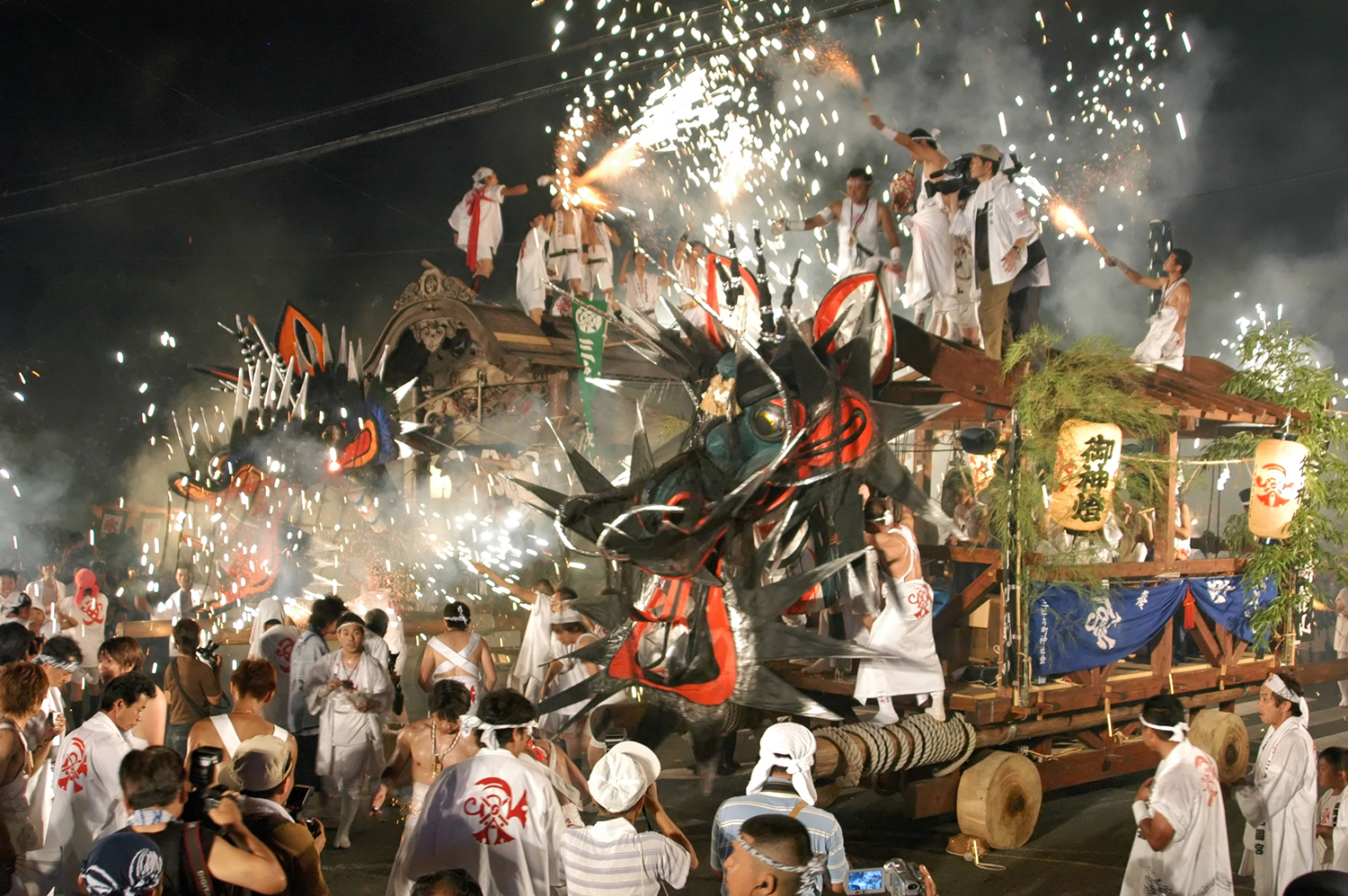 Experience the "Daijayama" Festival in Omuta! A Fiery Festival Woven from 300 Years of History